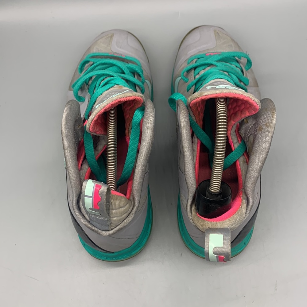Nike LeBron 9 P.S. Elite 'South Beach' 2012 Mens Size 8 - Picture 5 of 8